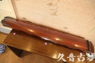 厦门市●久音古琴  ●典藏系列20230522  [红洒金竹节]